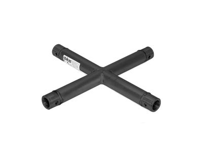 Alutruss Singlelock SPAC-S41 4-Wege-Kreuzstück 90° sw