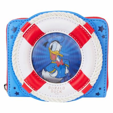 Loungefly Disney Donald Duck 90. Jahrestag Brieftasche