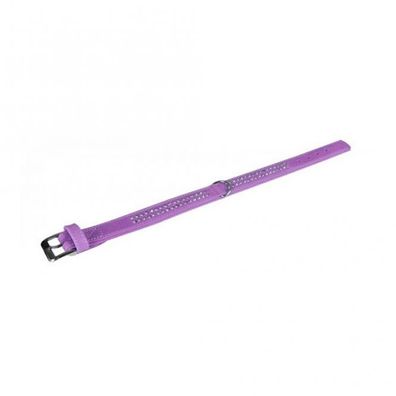 Karlie Buffalo Strass-Halsband - Violett - 2-reihig, 45cm/24mm