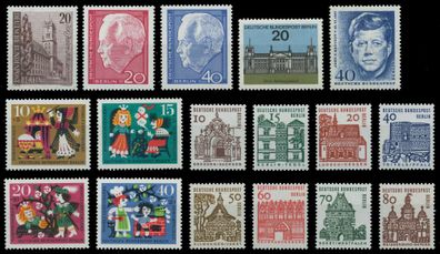 BERLIN Nr 233-249 postfrisch Jahrgang X805A06
