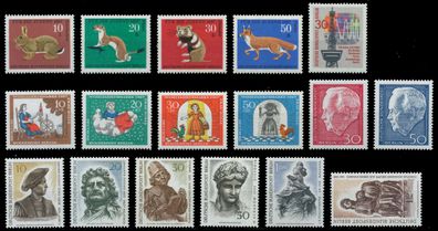 BERLIN Nr 299-315 postfrisch Jahrgang X805A1E