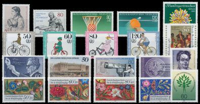 BERLIN Nr 730-749 postfrisch Jahrgang X805A8A