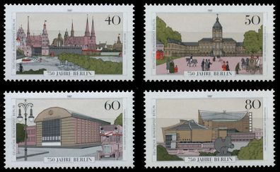 BERLIN 1987 Nr 772-775 postfrisch S4BD486