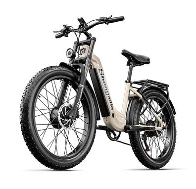 Shengmilo S700 Elektrofahrrad, 2000 W Dualer Motor, 50Km/h Höchstgeschwindigkeit