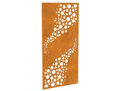 Durchbrochenes Gartenpaneel aus Corten DECORA 11