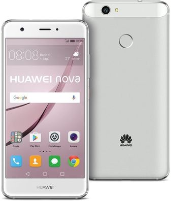 Huawei Nova Android Smartphone CAN-L01 32GB Mystic Silver Neu in OVP versiegelt