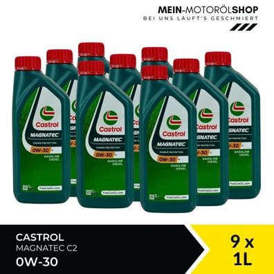 Castrol Magnatec 0W-30 C2 9x1 Liter