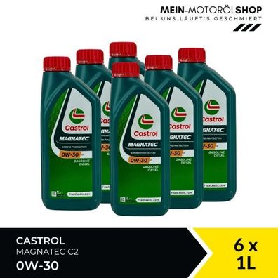 Castrol Magnatec 0W-30 C2 6x1 Liter