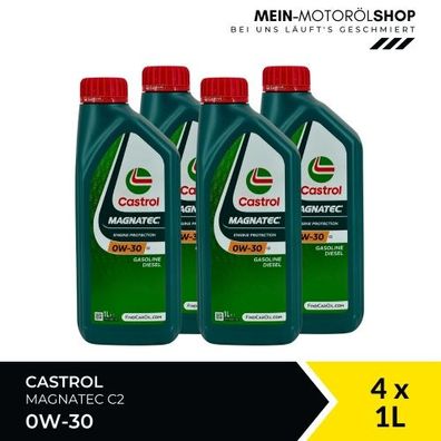 Castrol Magnatec 0W-30 C2 4x1 Liter