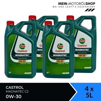 Castrol Magnatec 0W-30 C2 4x5 Liter