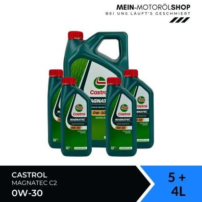 Castrol Magnatec 0W-30 C2 5 + 4 Liter