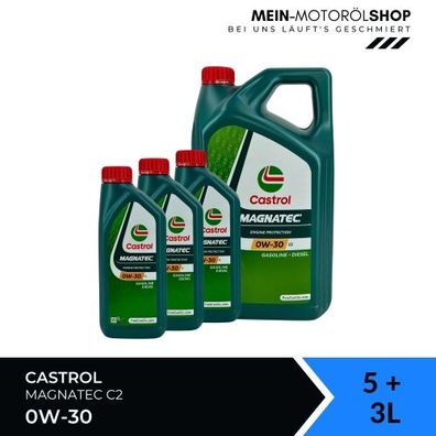 Castrol Magnatec 0W-30 C2 5 + 3 Liter