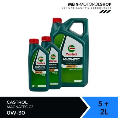 Castrol Magnatec 0W-30 C2 5 + 2 Liter