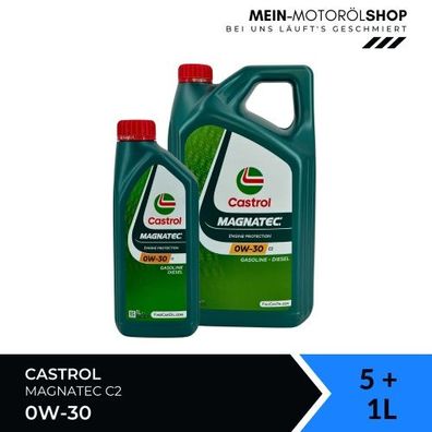 Castrol Magnatec 0W-30 C2 5 + 1 Liter