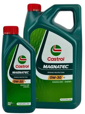 Castrol Magnatec 0W-30 C2 5 + 1 Liter