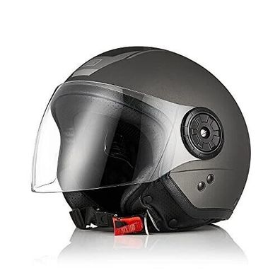 Origine Motorrad-helm Roller-Helm Scooter-Helm Open Face Street Helm 3/4 Jet-hel