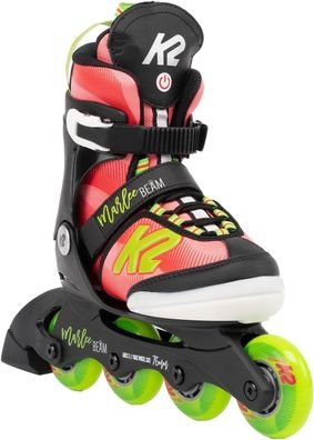 K2 Skates Mädchen Inline Skates Marlee Beam, red - Green, 30G0136