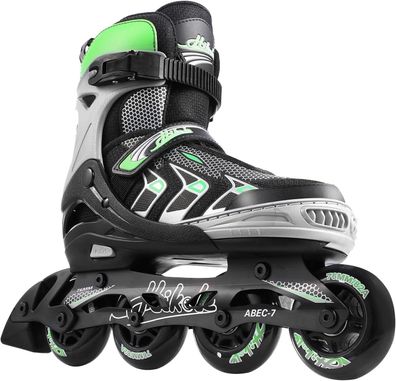 Hikole verstellbare Inline-Skates für Erwachsene und Jugendliche, sichere Outdoo