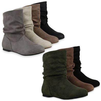 902283 SM 108-PA(Gefuttert) Damen Stiefeletten