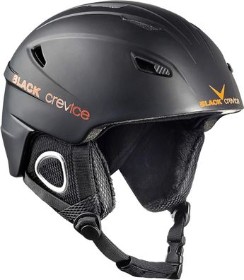 Black Crevice Skihelm Kitzbühel I Ski-Helm in sportlichem Design I Skihelm Herre