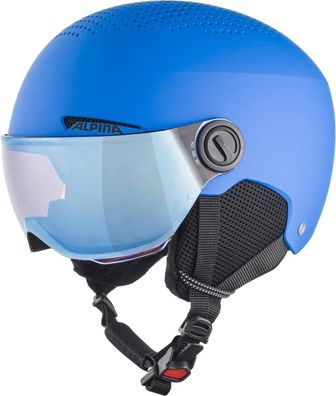 ALPINA ZUPO VISOR Q-LITE - Hochwertiger & Leichter Skihelm Mit Kontrastverstär