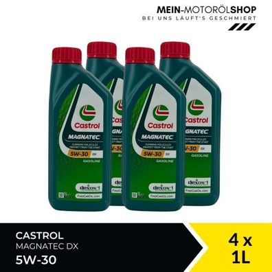 Castrol Magnatec 5W-30 DX 4x1 Liter