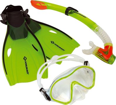 Schildkröt Kinder-Schnorchelset Bermuda 3-teilig, Brille, Schnorchel, Flossen ve