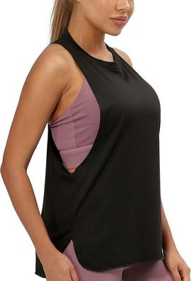 icyzone Sport Tank Top Damen Locker - Yoga Fitness Shirt atmungsaktive Sport Top