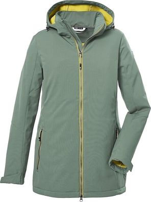 Killtec Damen Kow 8 Wmn Sftshll Jckt Softshelljacke/Outdoorjacke mit abzippbarer