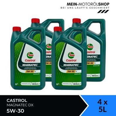 Castrol Magnatec 5W-30 DX 4x5 Liter