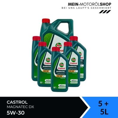 Castrol Magnatec 5W-30 DX 5 + 5 Liter