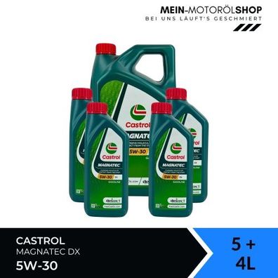 Castrol Magnatec 5W-30 DX 5 + 4 Liter