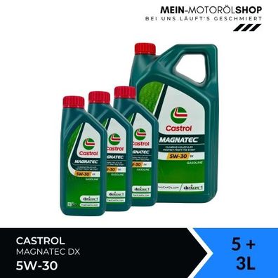 Castrol Magnatec 5W-30 DX 5 + 3 Liter