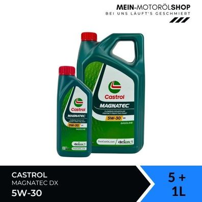 Castrol Magnatec 5W-30 DX 5 + 1 Liter