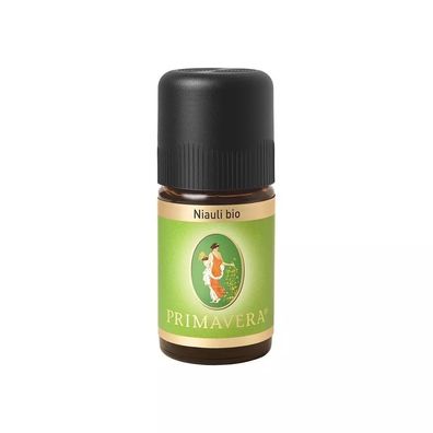 Primavera Niauli bio 5ml Wildsammlung ätherisches Öl 100% naturrein vegan