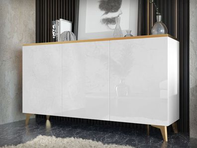 Kommode Buosik 1D3S Sideboard Modern Schrank Wohnzimmer Kollektion M24