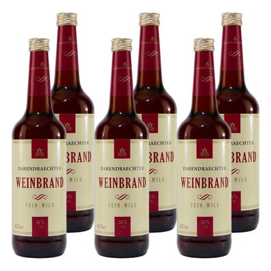 Darendrächter Weinbrand -mild- (6 x 0,7L)