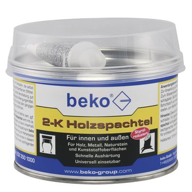 2-K Holzspachtel 1 kg inkl Härter - für innen und außen