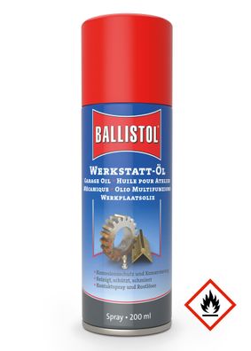 Ballistol Werkstatt-Öl USTA Spray, 200 ml