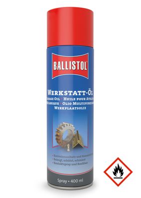 Ballistol Werkstatt-Öl USTA Spray, 400 ml