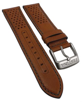 Festina ? Uhrenarmband 22mm braun Leder Kontrastnaht ? F20521 F20530