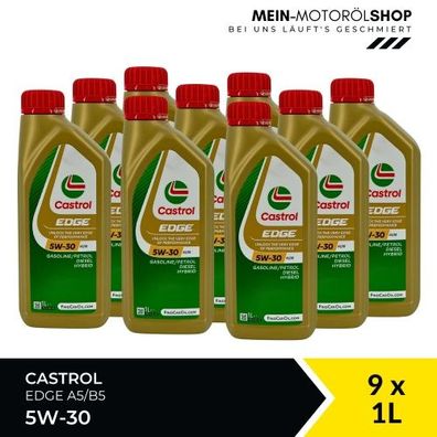 Castrol Edge 5W-30 A5/B5 9x1 Liter