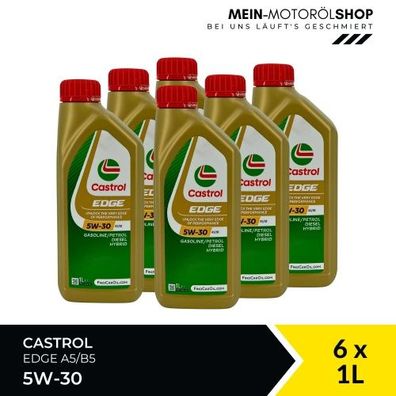 Castrol Edge 5W-30 A5/B5 6x1 Liter