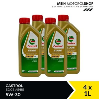 Castrol Edge 5W-30 A5/B5 4x1 Liter