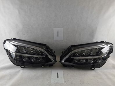 scheinwerfer Mercedes C205 voll LED A2059065906KZ rechts links komplett