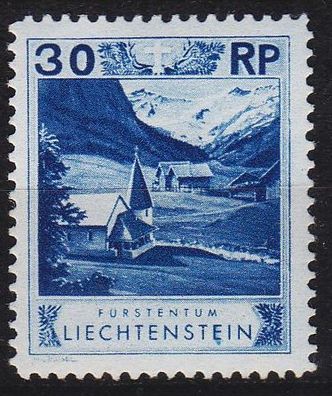 Liechtenstein [1930] MiNr 0099 B ( * /mh )