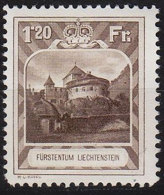 Liechtenstein [1930] MiNr 0105 B ( * /mh )