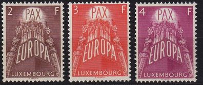 Luxemburg Luxembourg [1957] MiNr 0572-73 ( * */mnh ) Europa