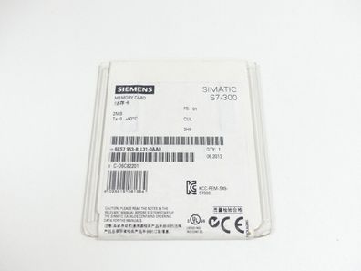 Siemens 6ES7953-8LL31-0AA0 Memory Card 2MB SN C-D6C82201 ungebraucht