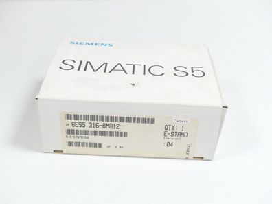 Siemens 6ES5316-8MA12 Interface Modul Version 04 ungebraucht